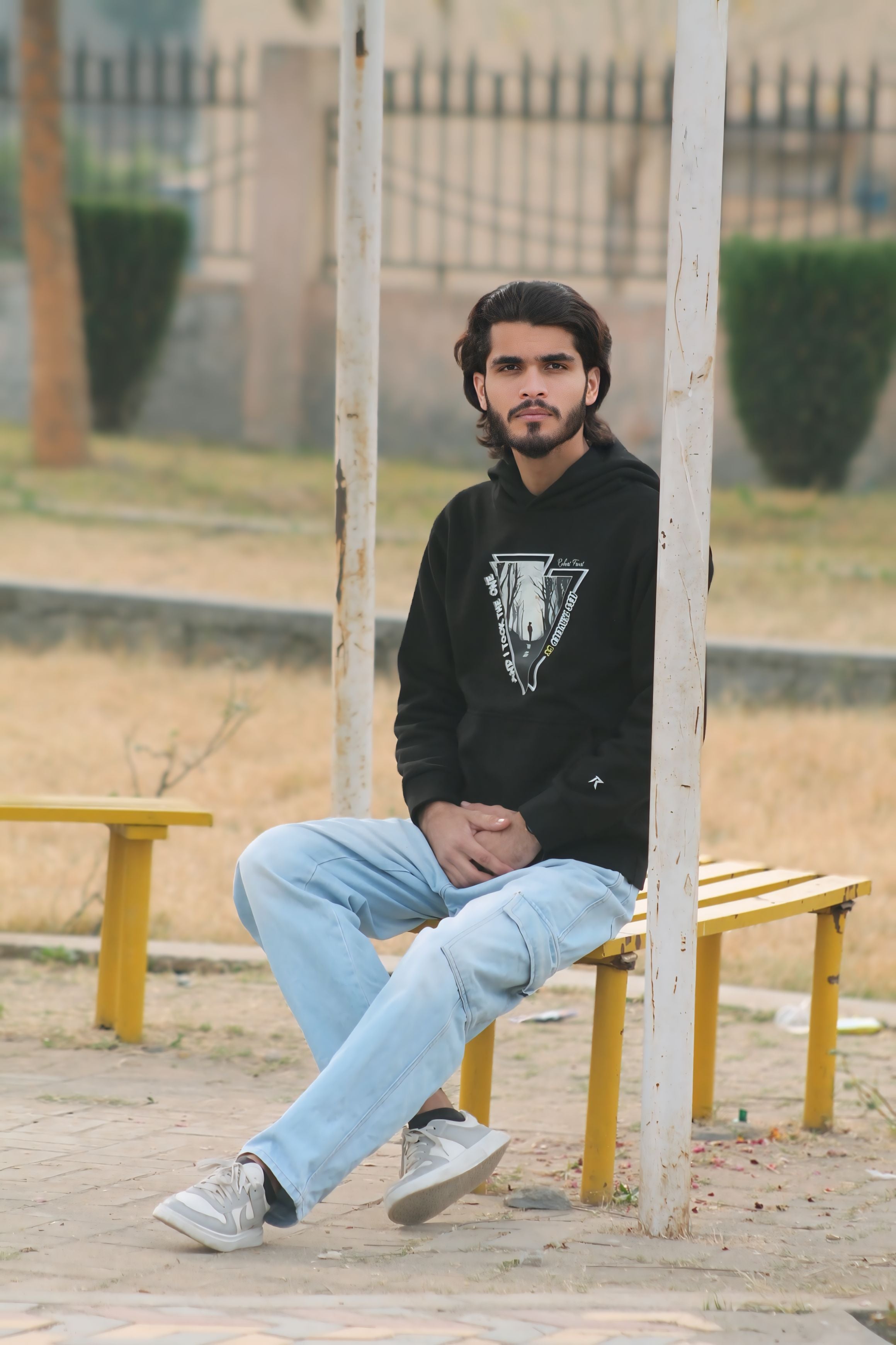 READY Premium Graphic Hoodie - Less Traveled Edition