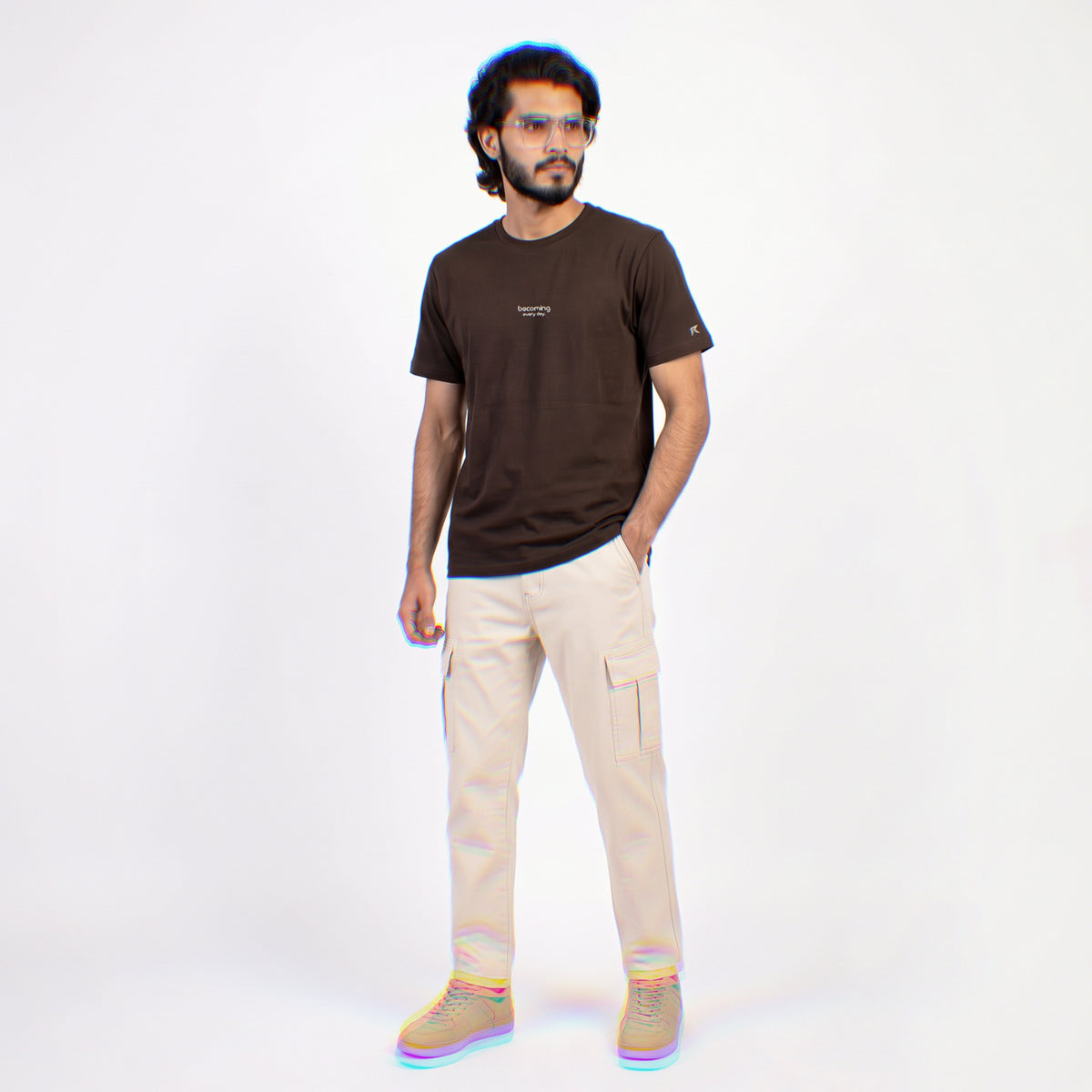 READY “Becoming Every Day” T-Shirt – Chocolate Brown