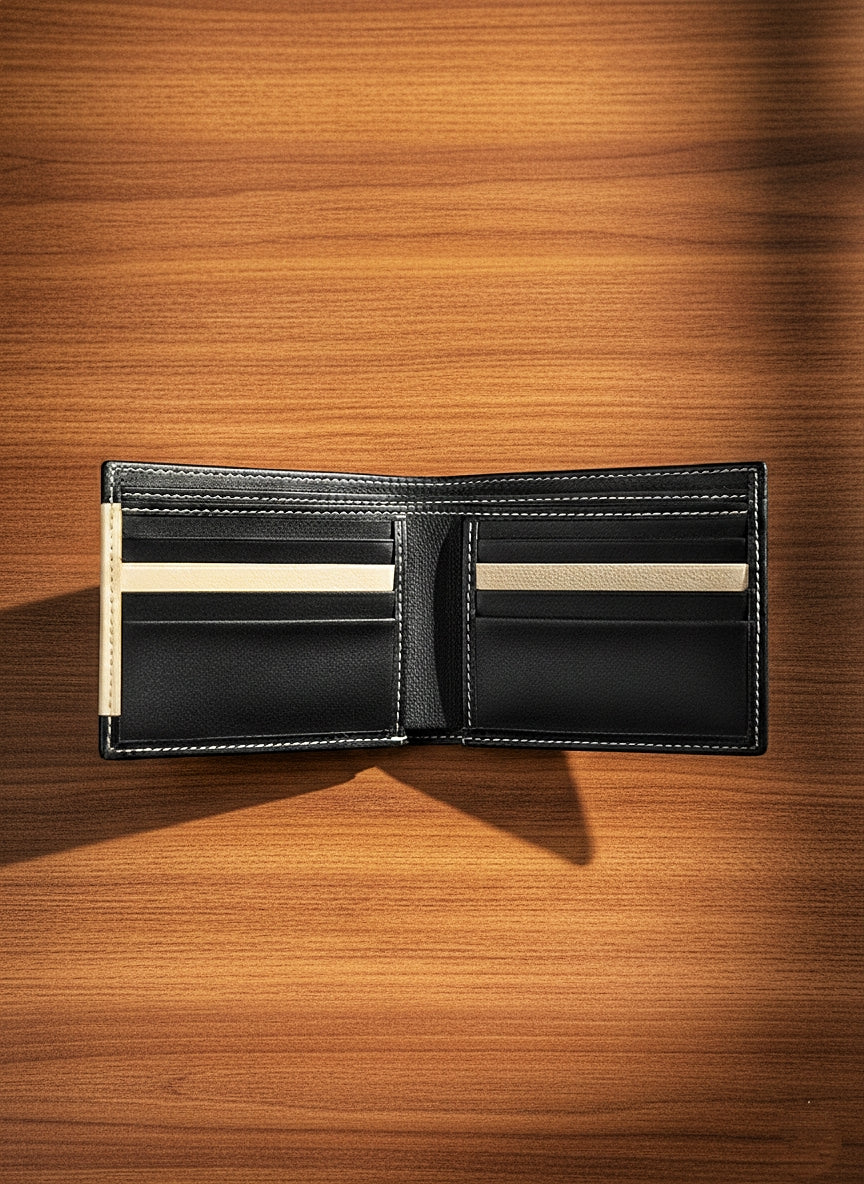 The READY Signature Slim Wallet – 100% Pure Leather
